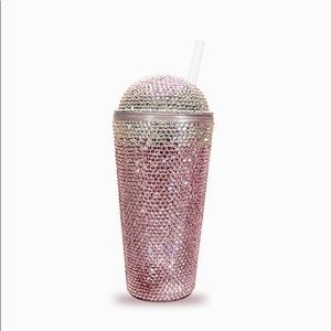Bling Rhinestone Tumbler (Pink)